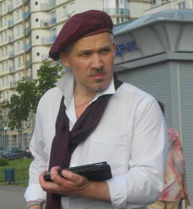 шаржист на свадьбе в Минске